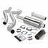 Banks 48633-B Monster Single Exhaust with Black Tip | 2002-2005 GM Silverado/Sierra 2500HD/3500HD 6.6L Duramax Crew with Extended Cab