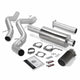 Banks 48633-B Monster Single Exhaust with Black Tip | 2002-2005 GM Silverado/Sierra 2500HD/3500HD 6.6L Duramax Crew with Extended Cab