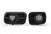 Morimoto BAF017 4Banger Horizontal Fog Brackets | 2009-2012 Dodge RAM 1500 & 2010-2017 Dodge RAM 2500/3500