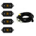 Baja Designs 447056 Rock Light Kit Amber | Universal