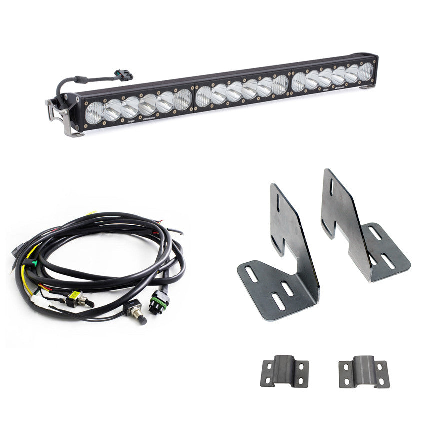 Baja Designs 447633 30 inch OnX6+ Light Bar Kit | 2018-2019 GM Silverado/Sierra 2500HD/3500HD