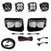 Baja Designs 447736 Fog Lights Dual FPK SAE/Pro DC | 2020-2022 Ford F250/F350