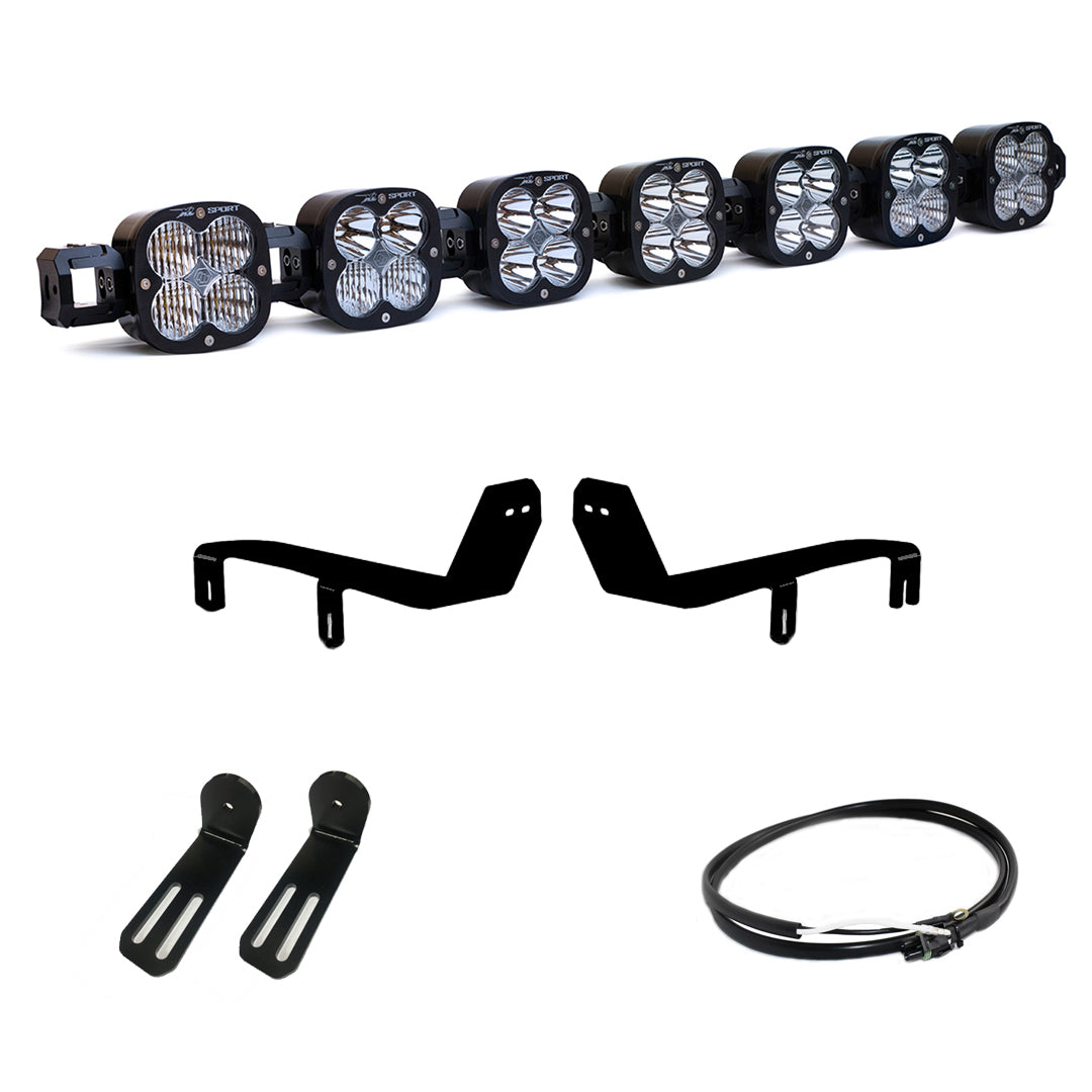 Baja Designs 447744UP 7 XL Linkable LED Light Kit | 2017-2019 Ford F250/F350