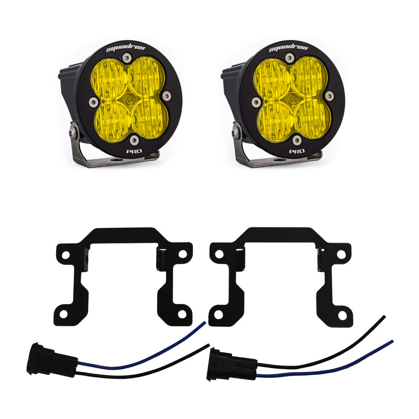 Baja Designs 448035 SAE Fog Pocket Kit w/C Amber | 2019-2024 RAM 2500/3500 Big Horn