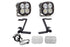 Baja Designs 448212UP XL80 A-Pillar Light Kit | 2023-2024 Ford F250/F350