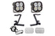 Baja Designs 448212UP XL80 A-Pillar Light Kit | 2023-2024 Ford F250/F350