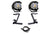Baja Designs 448213 LP4 A-Pillar Light Kit with Toggle Harness | 2023-2026 Ford F250/F350 Super Duty