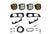 Baja Designs 448226UP SAE/Squadron Sport Dual Amber Fog Light Kit | 2023-2025 Ford F250/F350 Super Duty