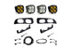 Baja Designs 448226UP SAE/Squadron Sport Dual Amber Fog Light Kit | 2023-2025 Ford F250/F350 Super Duty