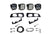 Baja Designs 448227UP SAE/Squadron Pro Dual Fog Pocket Light Kit | 2023-2024 Ford F250/F350