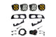 Baja Designs 448228 SAE/Squadron Pro Dual Amber Fog Light Kit with Toggle Switch | 2023-2024 Ford F250/F350