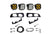Baja Designs 448228UP SAE/Squadron Pro Dual Amber Fog Light Kit | 2023-2024 Ford F250/F350