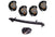 Baja Designs 448232 LP9 Pro Bull Bar Light Kit with Toggle Harness | 2023-2026 Ford F250/F350