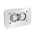 Baja Designs 481006WT LED Work Light Flush Mount Clear Lens Work/Scene Pattern White S2 Pro | Universal