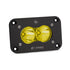 Baja Designs 481011 LED Work Light Flush Mount Amber Lens Spot Pattern S2 Pro | Universal