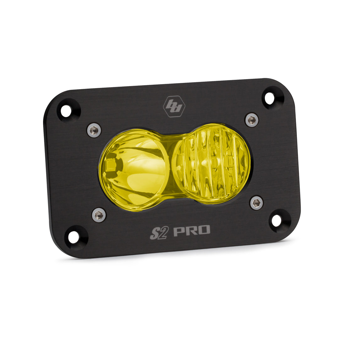 Baja Designs 481013 LED Driving/Combo Amber Flush Mount S2 Pro | Universal