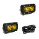Baja Designs 487816 LED Light Pods Amber Lens Work/Scene Pattern Pair S2 Pro Series | Universal