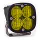 Baja Designs 490015 LED Light Pod Black Amber Lens Wide Cornering Pattern Squadron Pro | Universal
