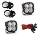 Baja Designs 497107 PowerSports Vertical Mount Light Kit Clearn Lens Driving/Combo Pattern 1.75 inch Mount Squadron Pro | Universal
