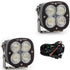 Baja Designs 507805 LED Light Pods Black Clear Lens Wide Cornering Pattern XL Pro Pair | Universal