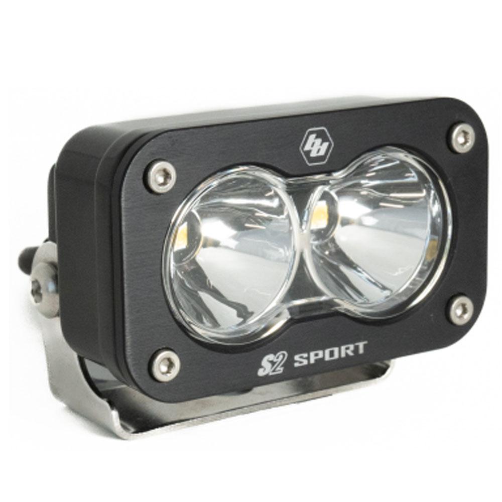 Baja Designs 540001 Clear Lens Spot S2 Sport LED Light Pod | Universal