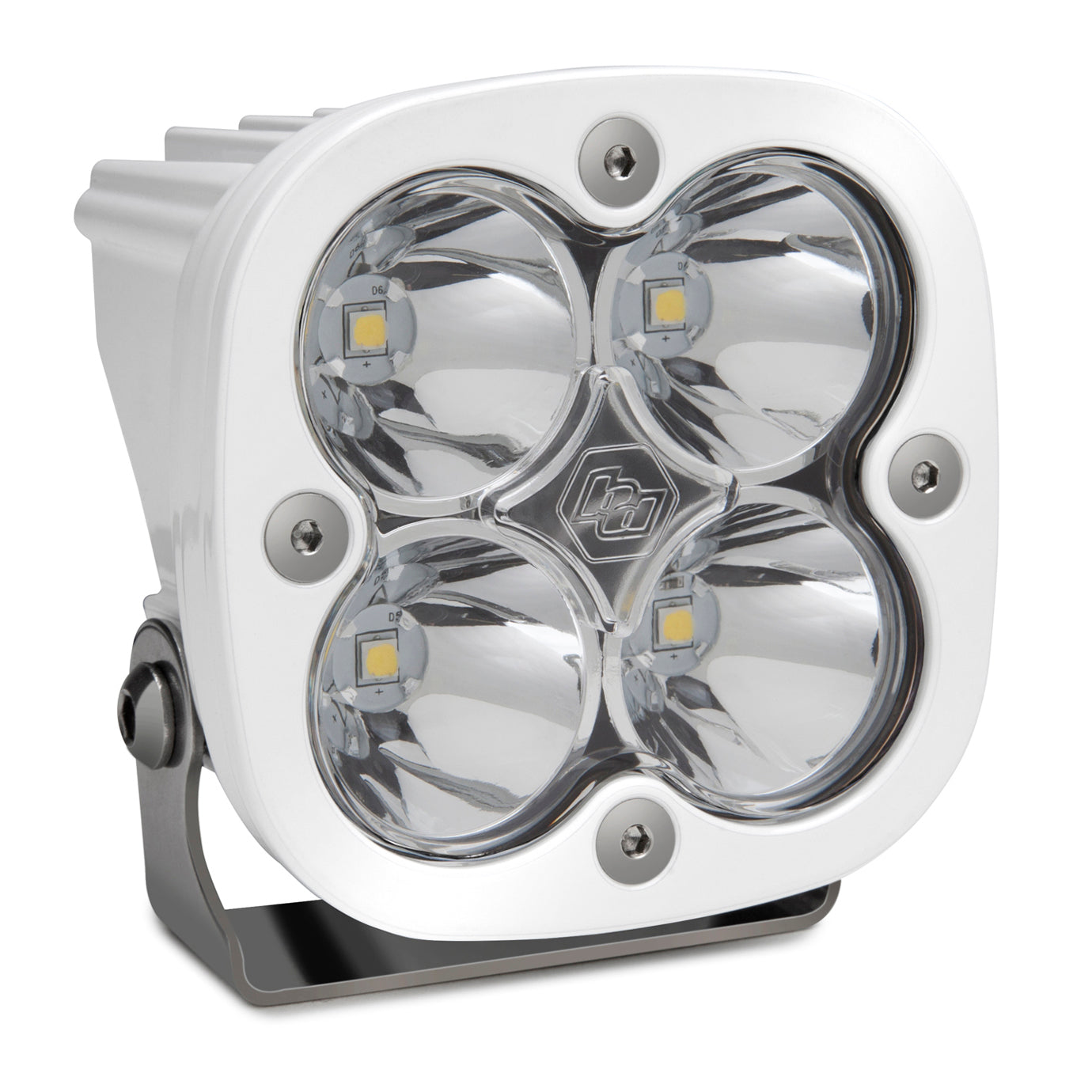 Baja Designs 550001WT Clear Lens Spot White LED Light Pod Squadron Sport | Universal