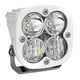 Baja Designs 550003WT Clear Lens Driving/Combo White LED Light Pod Squadron Sport | Universal