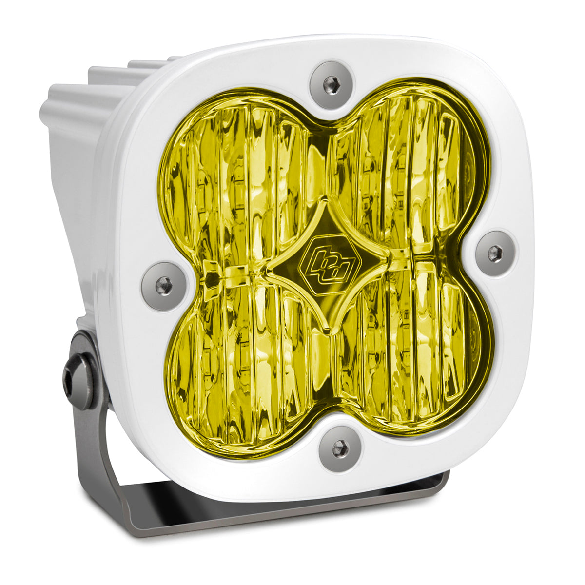Baja Designs 550015WT Amber Lens Wide Cornering White LED Light Pod Squadron Sport | Universal