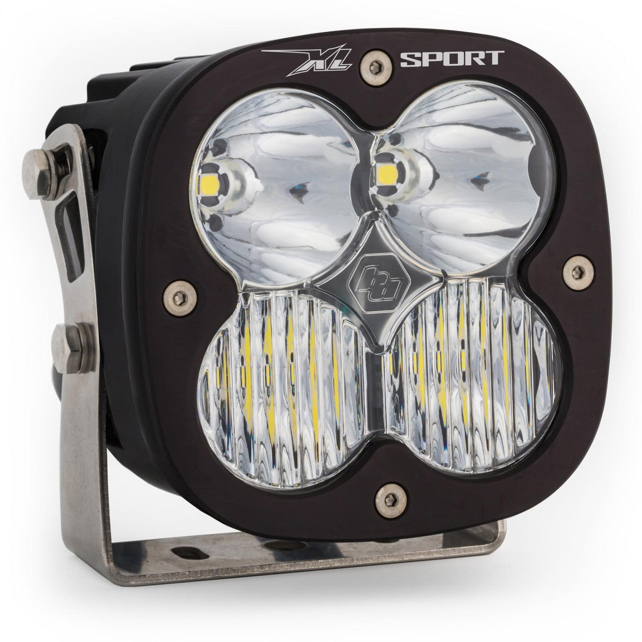 Baja Designs 560001 Clear Lens Spot LED Light Pod XL Sport | Universal