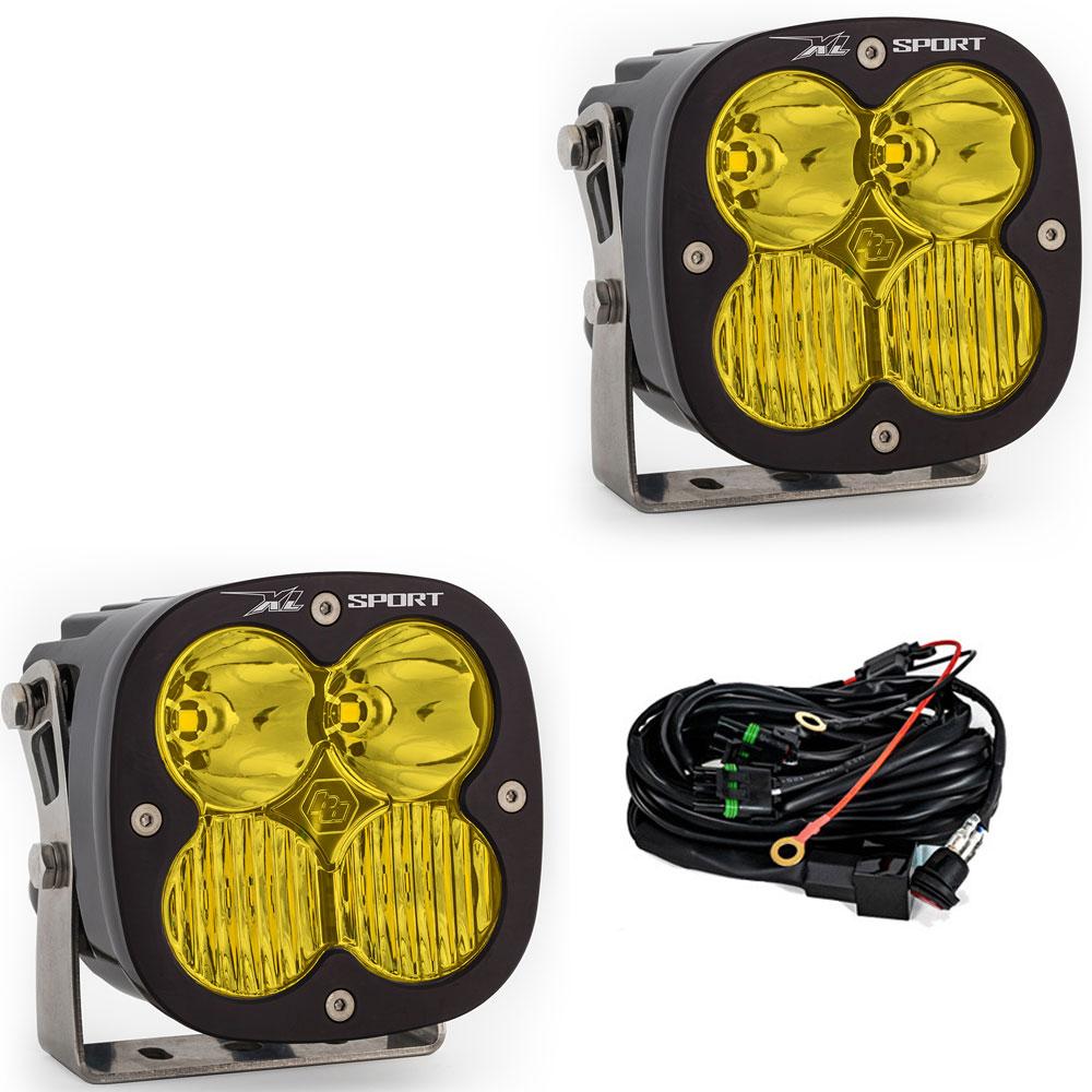 Baja Designs 567813 Amber Lens Driving/Combo LED Light Pods XL Sport Pair | Universal