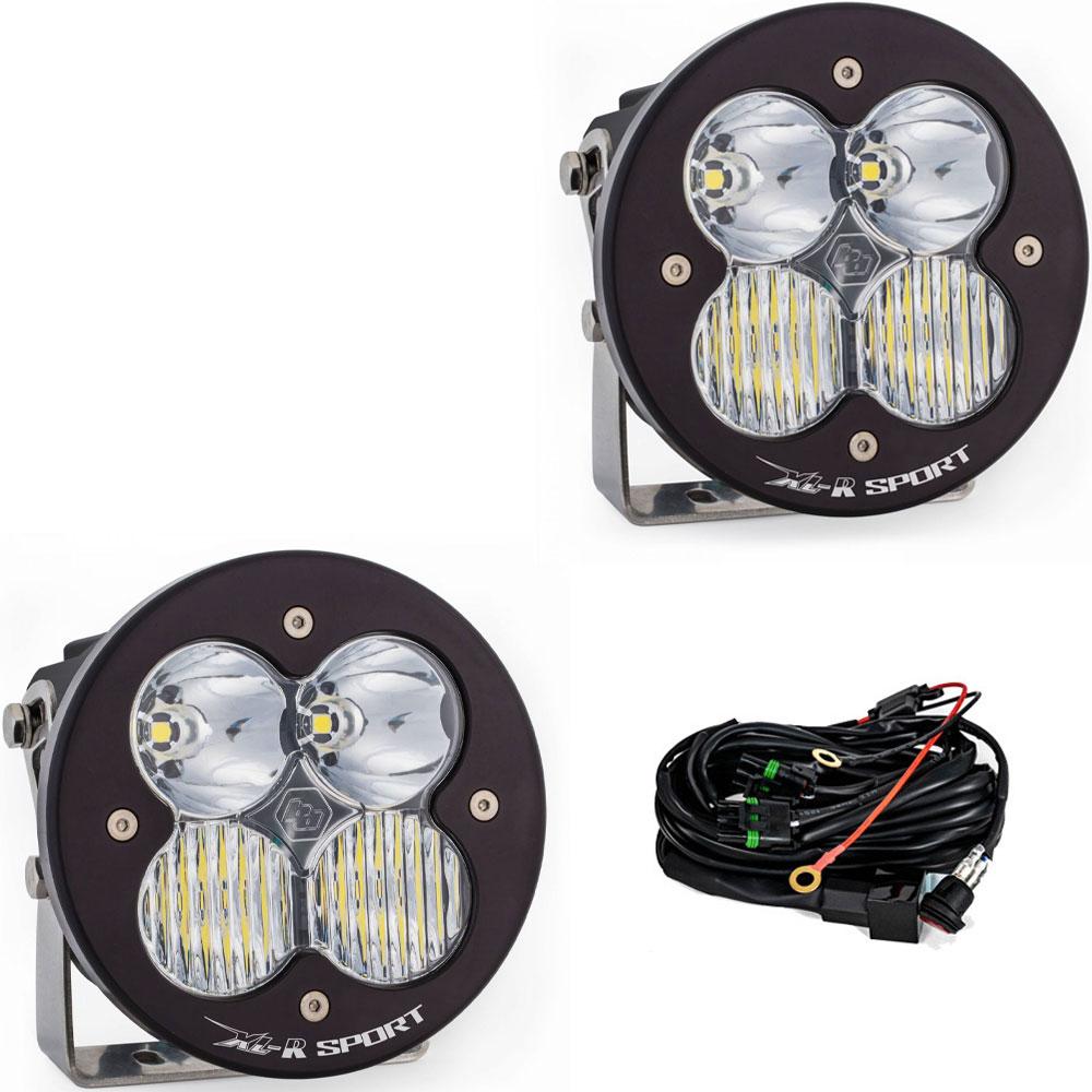Baja Designs 577803 Clear Lens Driving/Combo LED Light Pods XL-R Sport Pair | Universal
