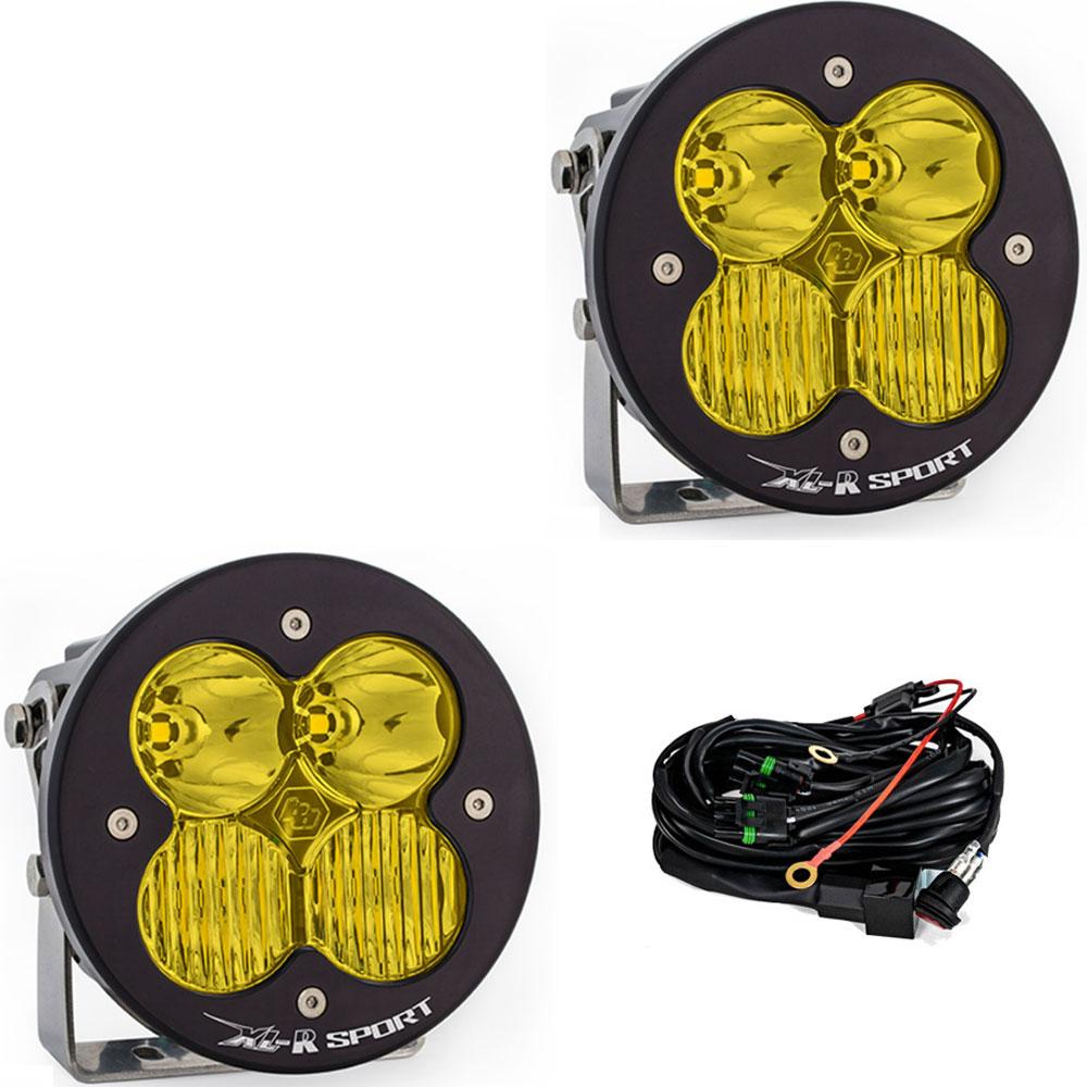 Baja Designs 577813 Amber Lens Driving/Combo LED Light Pods XL-R Sport Pair | Universal