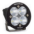 Baja Designs 580001 Clear Lens Spot Black LED Light Pod Squadron-R Sport | Universal
