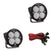 Baja Designs 597806 Clear Lens Work/Scene Black LED Light Pods Squadron-R Pro Pair | Universal