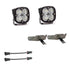 Baja Designs 630817 Clear Lens Wide Cornering Fog Pocket LED Light Kit Squadron Sport | 1999-2010 Ford F250/F350