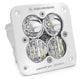 Baja Designs 551003WT Clear Lens Driving/Combo White Flush Mount LED Light Pod Squadron Sport | Universal