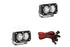 Baja Designs 547806 Clear Lens Work/Scene Black LED Light Pods S2 Sport Pair | Universal