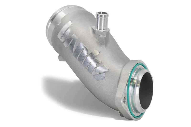 Banks 42792-N Monster-Ram Raw Turbo Inlet Elbow | 2017-2025 GM Silverado/Sierra 2500HD/3500HD 6.6L Duramax