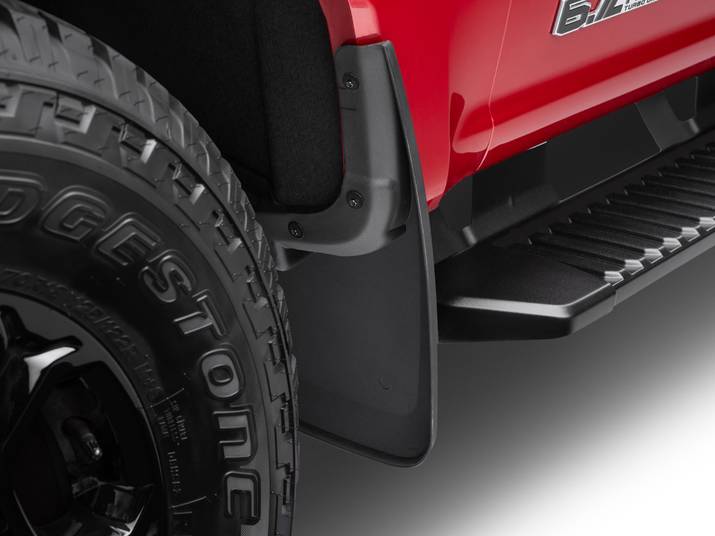 Husky 59041 Rear Mud Guards - Black | 2019-2024 RAM 2500/3500 w/o Fender Flares