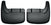 Husky 57181 Rear Mud Guards | 2010-2018 RAM 3500 Dually