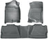 Husky 98202 Front & 2nd Seat Floor Liners | 2007-2014 GM Silverado/Sierra 1500/2500HD/3500HD