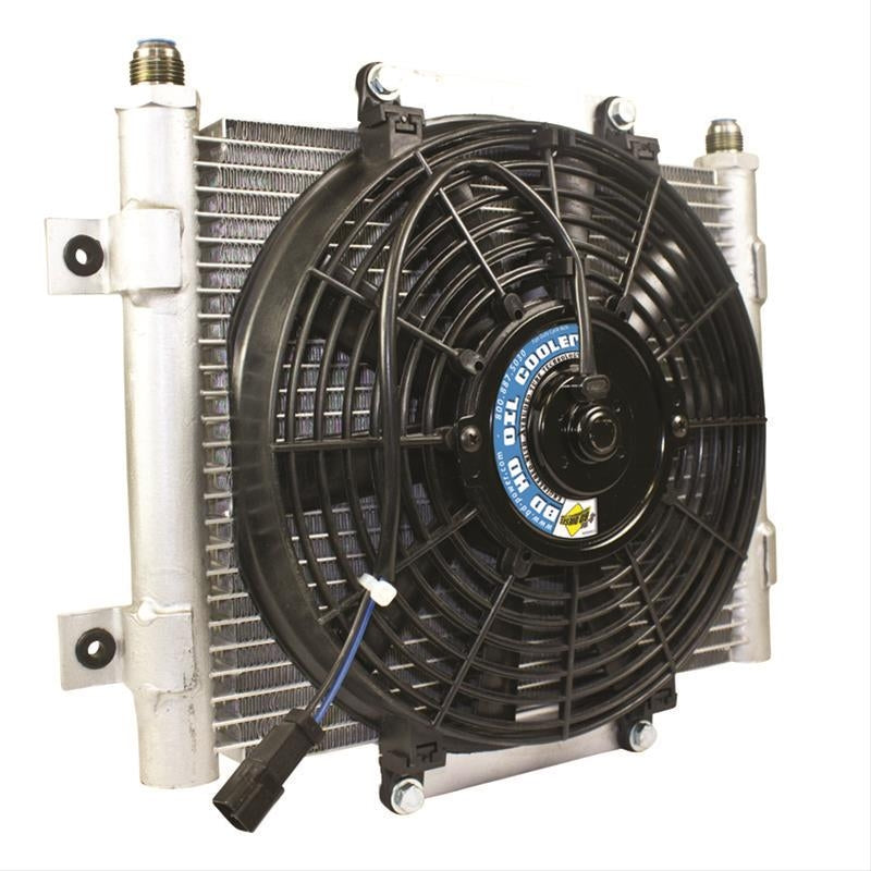 BD Diesel 1300611 Xtrude Auxiliary Transmission Oil Cooler with Fan | Universal