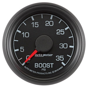 AutoMeter 8404 Factory Match 2-1/16 inch 0-35 Psi Boost Gauge | 1999-2007 F250/F350