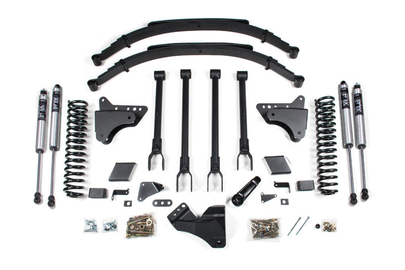 BDS 1501FS 8 inch Lift Kit with 4-Link Conversion & FOX 2.0 Shocks | 2011-2016 Ford F250/F350 Powerstroke 4WD Gas