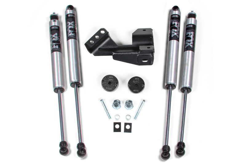 BDS 1519FS 2 inch Spacer Leveling Kit with FOX 2.0 Performance Series Shocks | 2017-2019 Ford F250/F350 Powerstroke 4WD