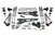 BDS 1524FPE 4 inch FOX 2.5 Conversion Lift Kit with Radius Arms & 5 inch Block Kit with 3 Leaf Main | 2017-2019 Ford F250/F350 Powerstroke 4WD