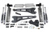 BDS 1524H 4 inch Radius Arm Lift Kit with NX2 Nitro Shocks & 5 inch Block Kit with 3 Leaf Main | 2017-2019 Ford F250/F350 Powerstroke 4WD