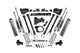 BDS 1527H 6 inch 4-Link Lift Kit with NX2 Nitro Shocks & 5 inch Block Kit with 2 Leaf Main | 2017-2019 Ford F250/F350 Powerstroke 4WD
