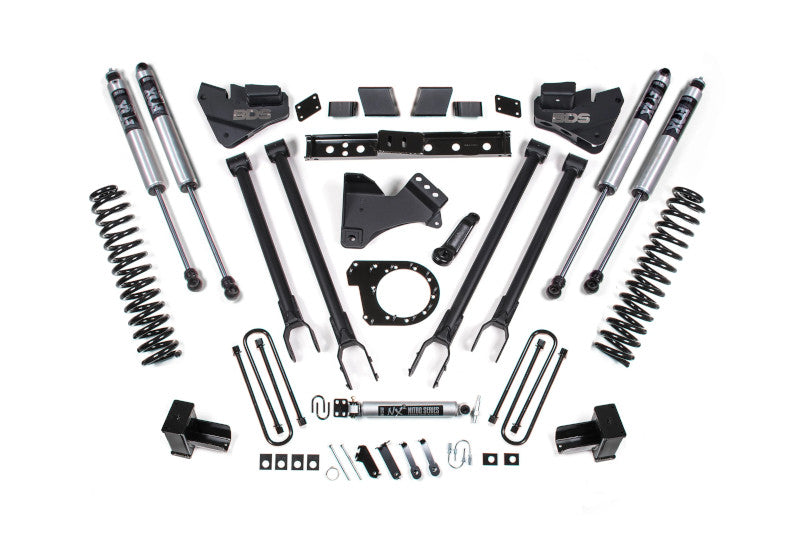 BDS 1571FS 7 inch 4-Link Lift Kit with FOX 2.0 Shocks | 2020-2022 Ford F250/F350 6.7L Powerstroke 4WD