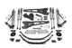 BDS 1597FPE 4 inch Radius Arm Lift Kit with FOX 2.5 Coilover Conversion & Leaf Springs | 2011-2016 Ford F250/F350 6.7L Powerstroke 4WD
